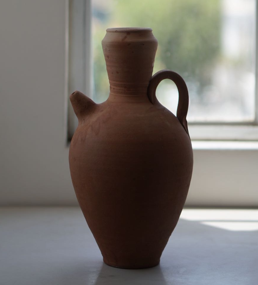ceramic water jug raw water, living water, jaffa, purifier
