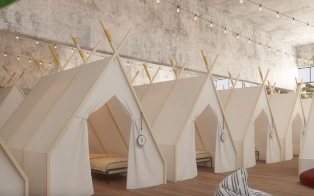 glamp tents Tel Aviv