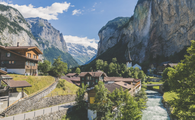 Swiss Chalet village and the nation net zero